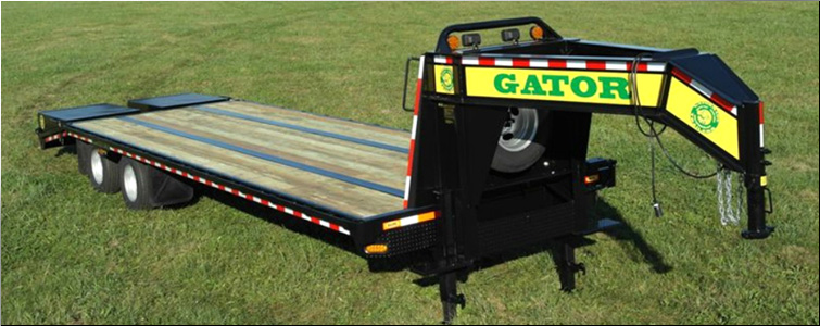 GOOSENECK TRAILER 30ft tandem dual - all heavy-duty equipment trailers special priced  Hickman County, Kentucky